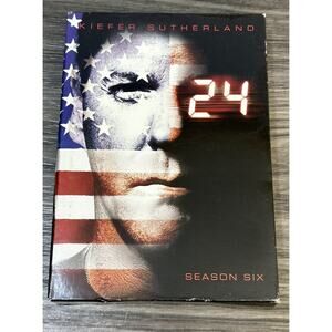 Kiefer Sutherland 24 - Season Six, DVD 7 Disc Set, Collectors Edition